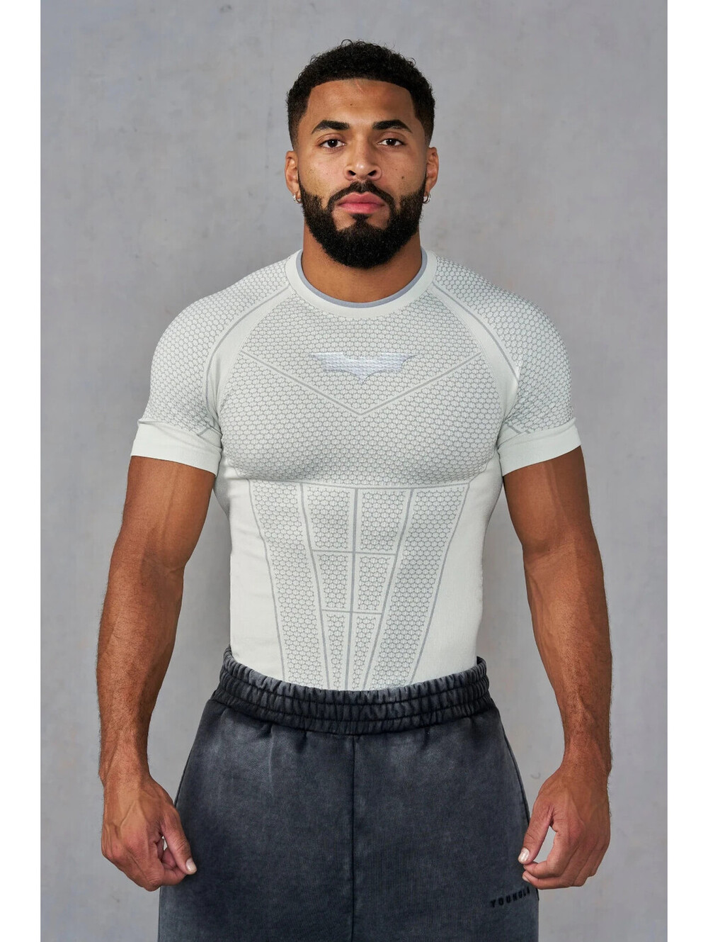 YoungLA- XL- 4259 - Batman Compression Tees- White- Sold out!